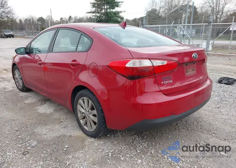 2016 Kia Forte Lx z USA, uszkodzony, nr VIN KNAFX4A61G5479622